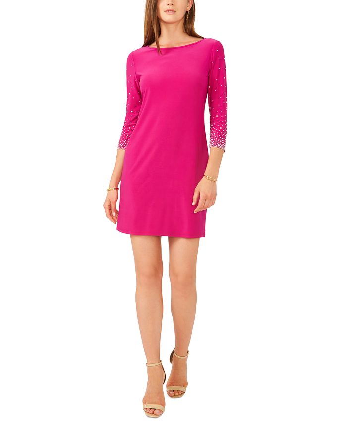 MSK Petite Embellished Sheath Dress & Reviews Dresses Petites Macy's