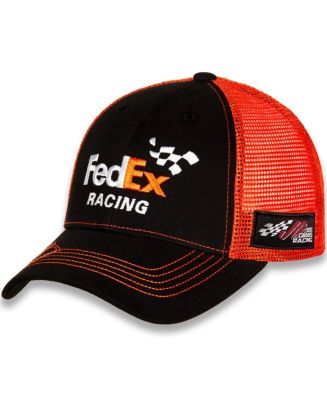 Men's Joe Gibbs Racing Team Collection Black, Orange Denny Hamlin FedEx ...