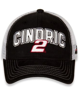 Women's Black, White Austin Cindric Name and Number Adjustable Hat