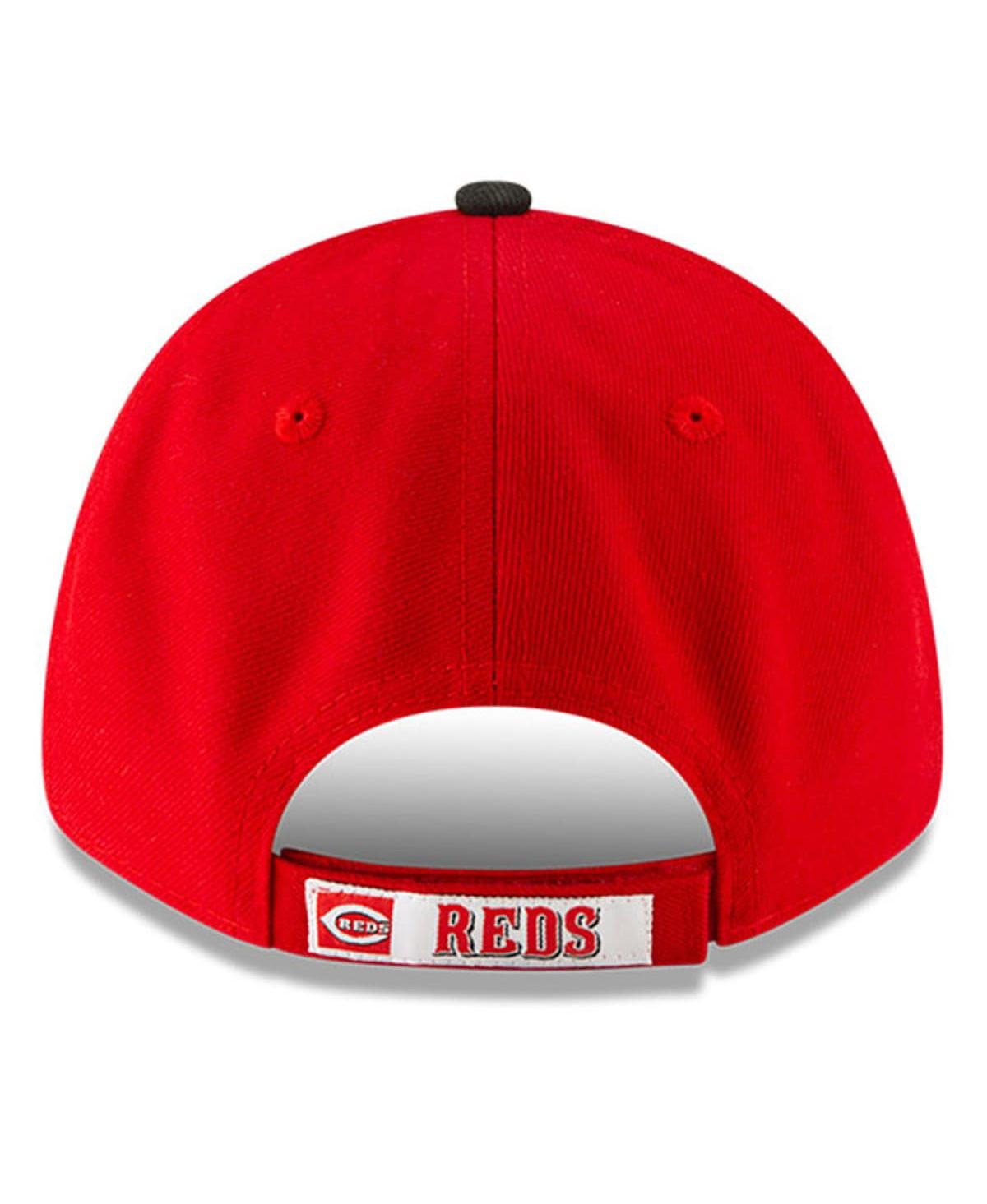 Shop New Era Men's  Red Cincinnati Reds League 9forty Adjustable Hat