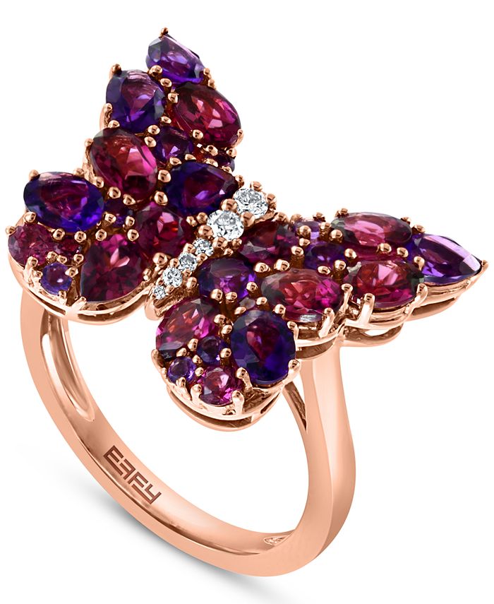 Macy's butterfly ring store