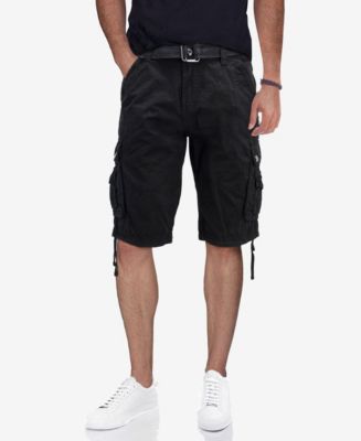 X-Ray Men's Belted Multi Pocket Cargo Shorts - Macy's