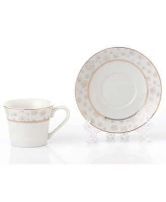 Floral Espresso Set, 12 Piece
