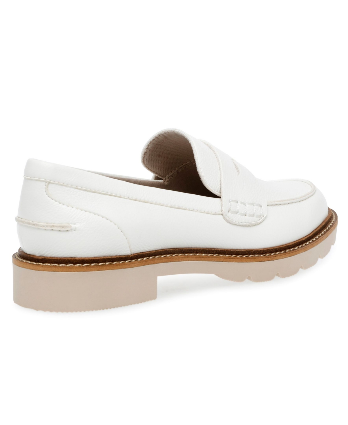 Anne Klein Women's Elia Lug Sole Penny Loafers