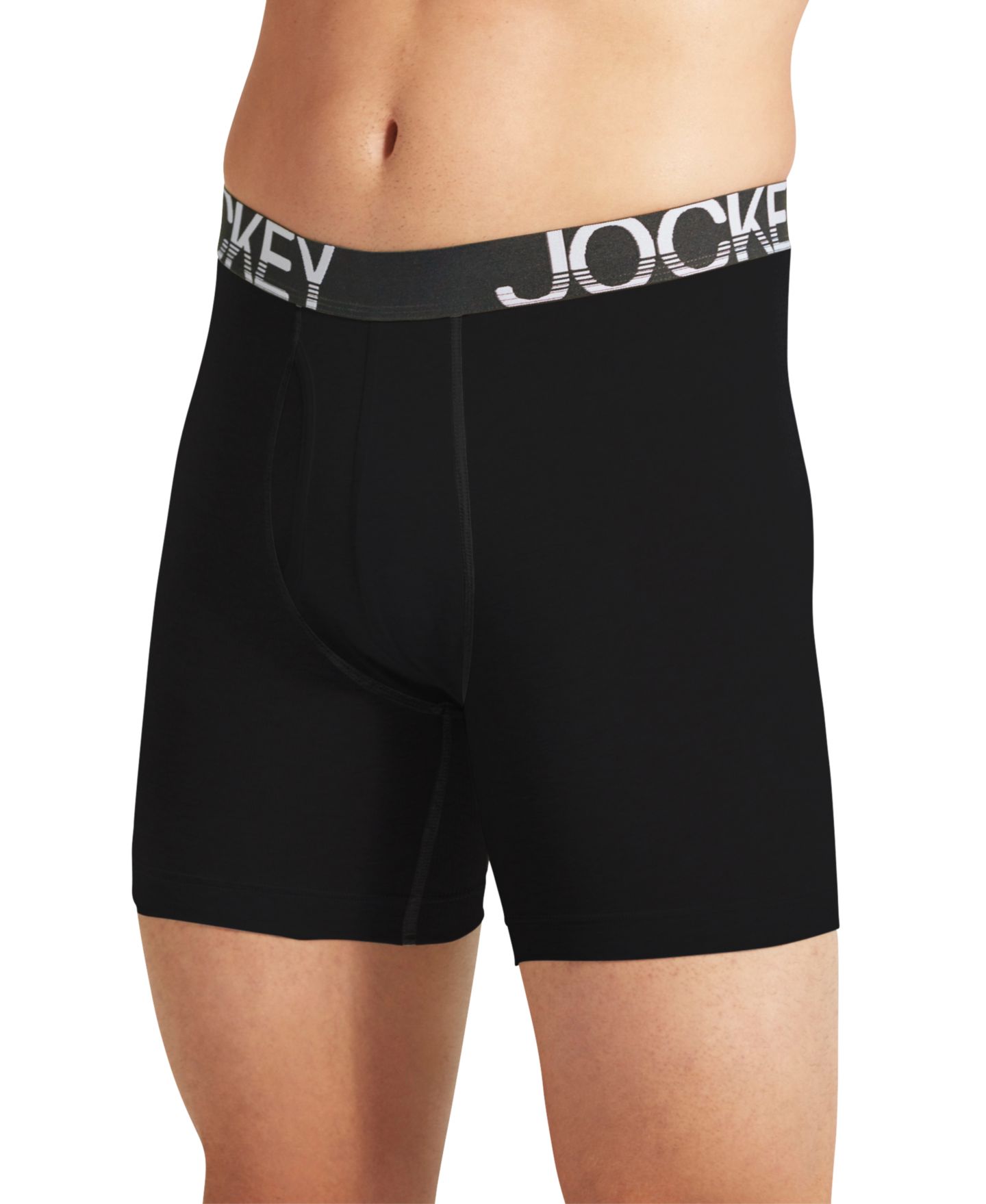 Трусы-боксеры ActiveStretch™ для мужчин, 3 шт. — Jockey, цвет: Чёрный — фото 2