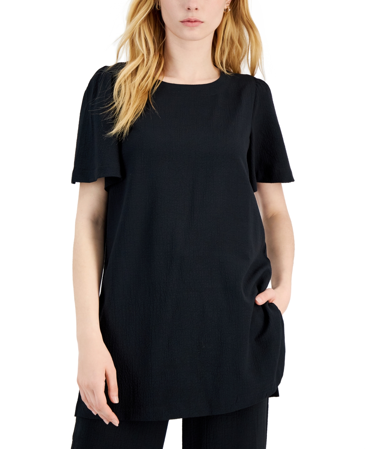 Alfani short new arrivals sleeve tops