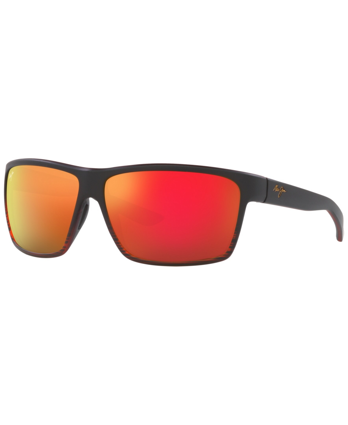 Shop Maui Jim Unisex Polarized Sunglasses, Alenuihaha In Burgundy