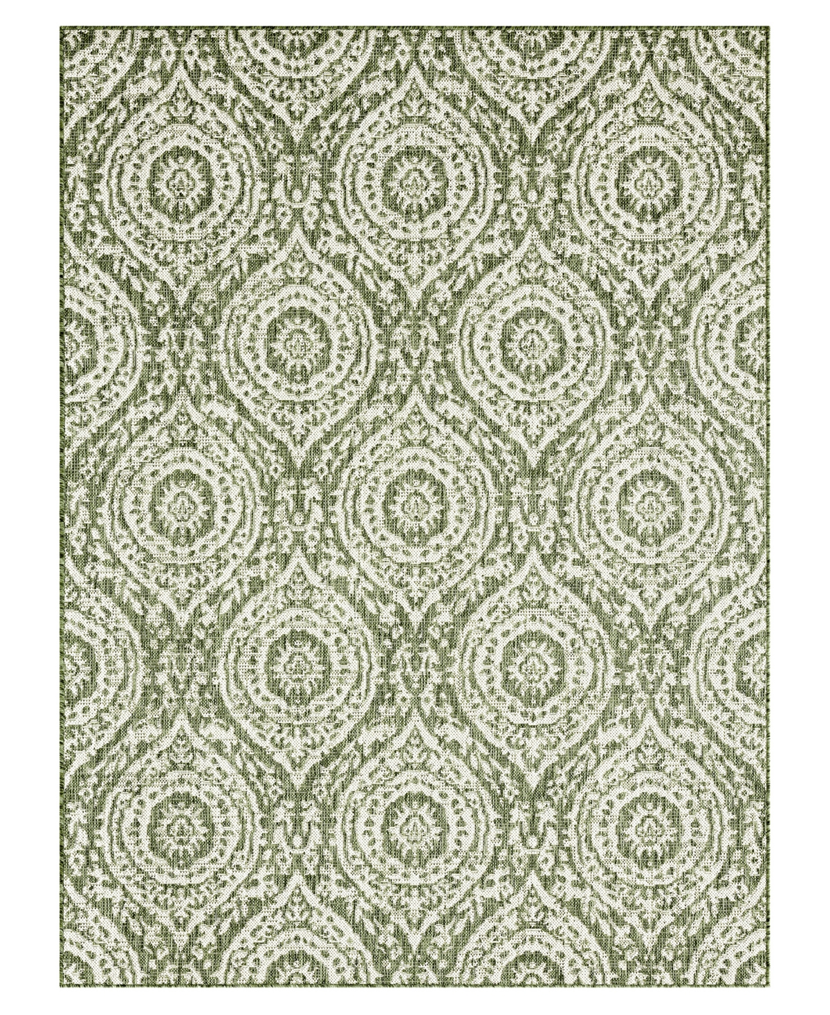 Nicole Miller Patio Country Zoe 5'2" X 7'2" Area Rug In Olive