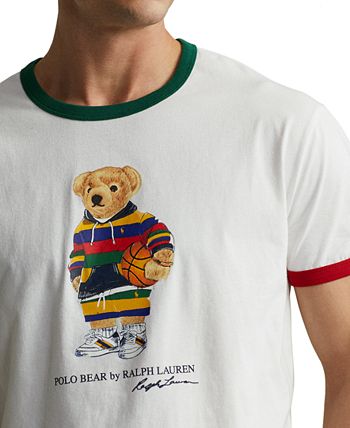 Polo Ralph Lauren Men's Classic-Fit Polo Bear Jersey T-Shirt - Macy's