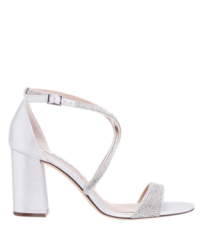 Nina Women's Henesi Block Heel Evening Sandals Macy's