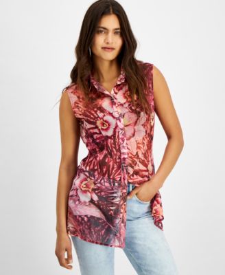 macys womens guess tops