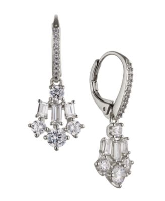 eliot danori oval crystal drop earrings