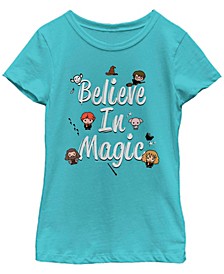Big Girls Deathly Hallows 2 Believe In Magic T-shirt