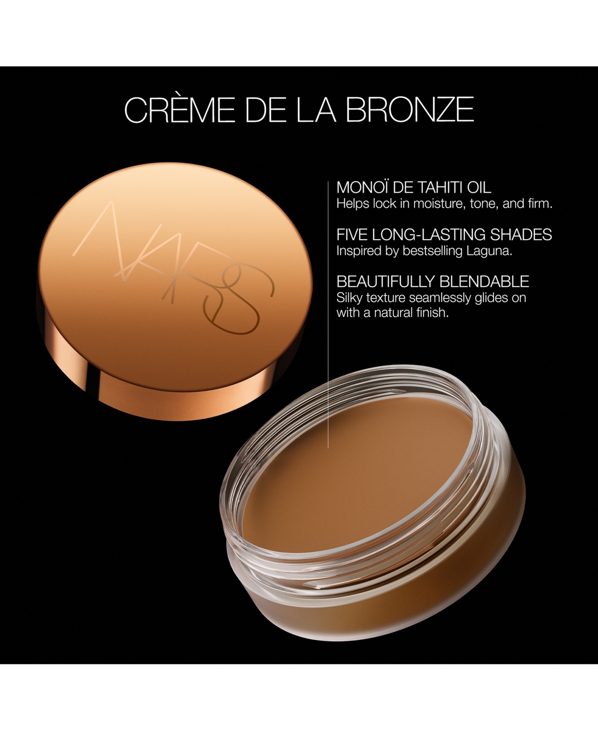 Nars Laguna Bronzing Cream - Laguna 02 (Original) - Light/medium Bron