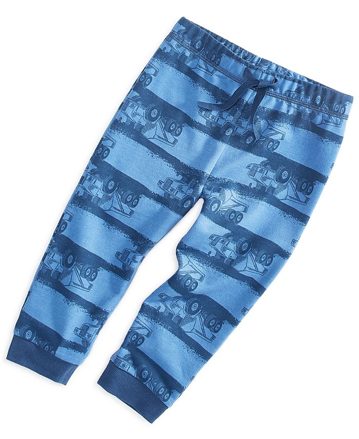 First Impressions Baby Boys Truck Stripe Joggers, Created for Macy's