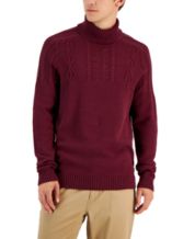 Red Turtleneck Men s Sweaters Cardigans Macy s