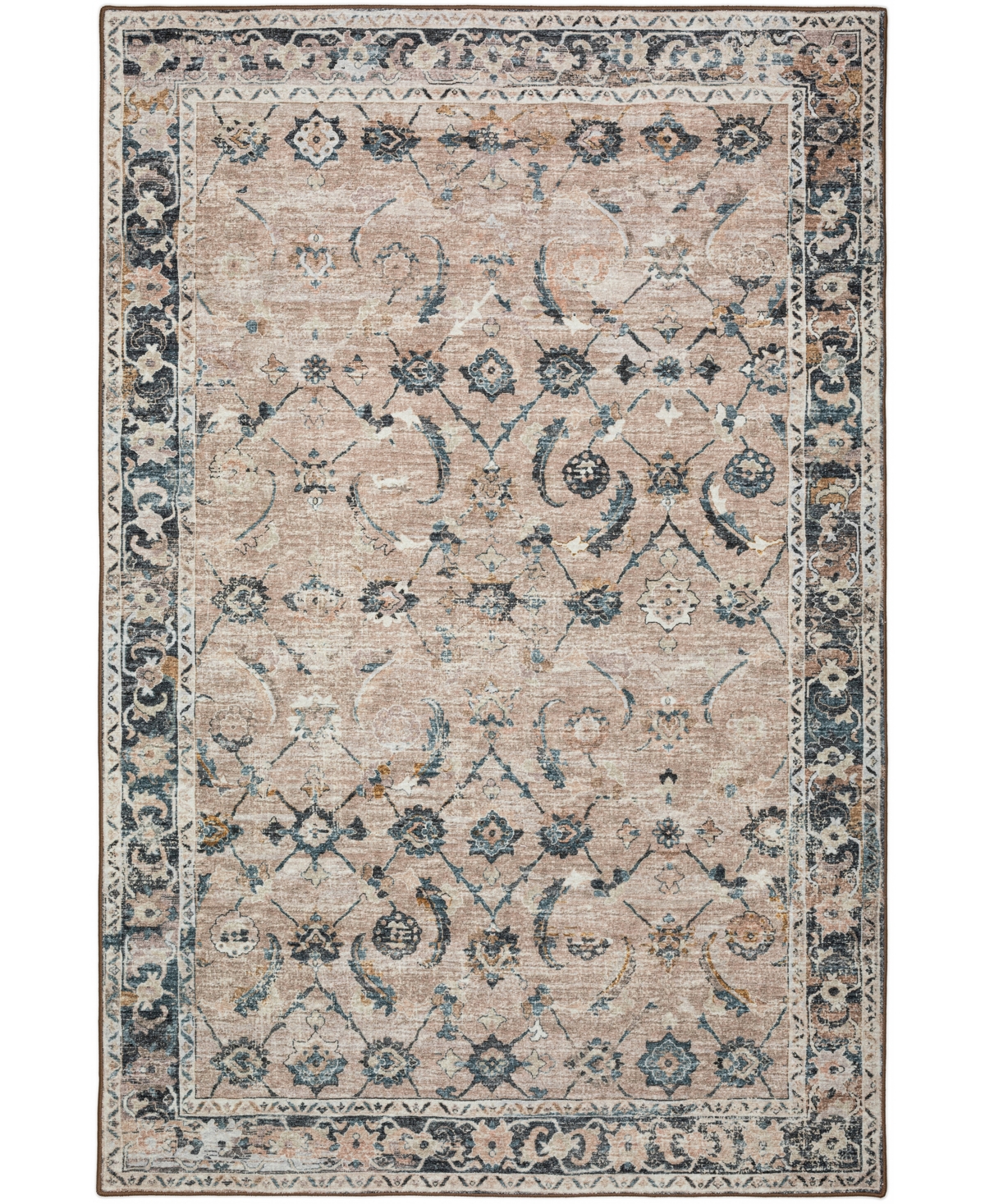 D Style Jericho Jc4 2' X 3' Area Rug In Taupe