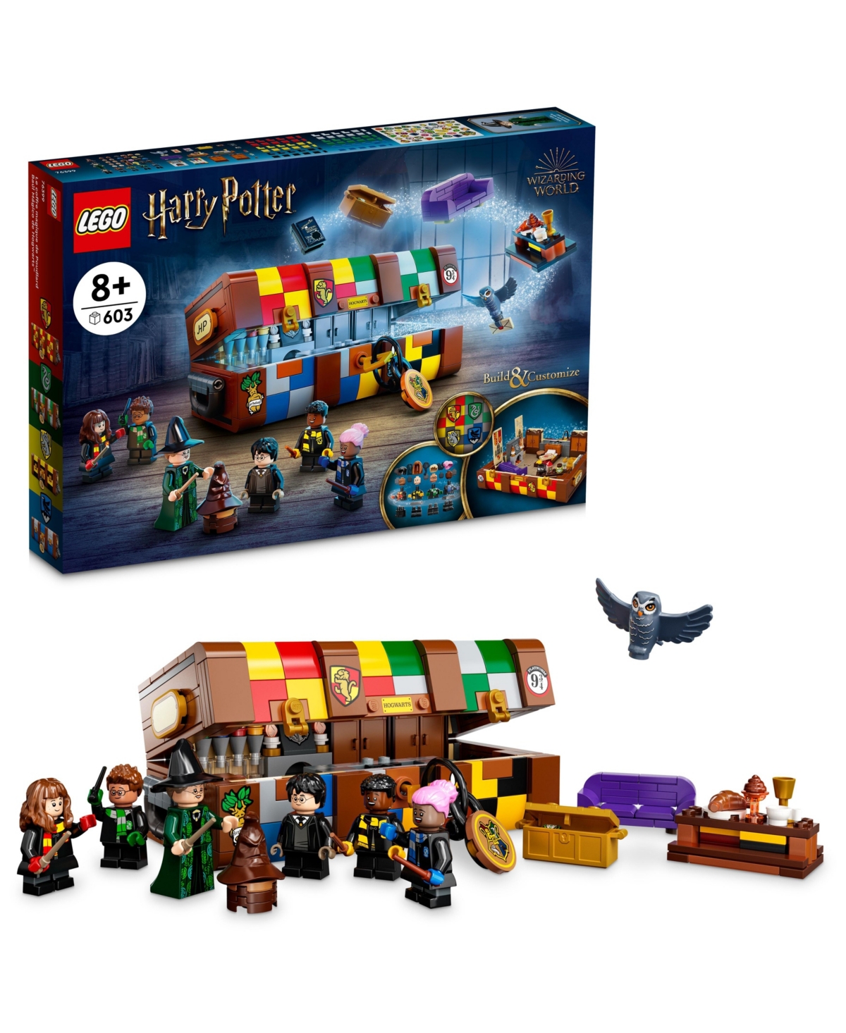 Lego Harry Potter Hogwartsâ Magical Trunk 76399 Building Set, 603 Pieces In Multiple