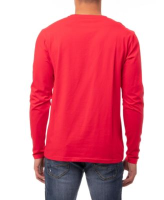 Big and Tall Men's Long Sleeve Crewneck T-Shirt