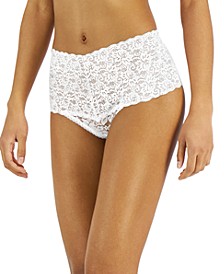 Women's High Waist Lace Thong, Created for Macy's
