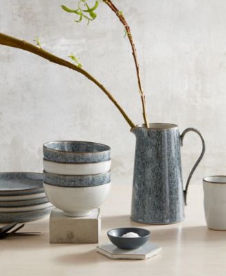 Миска для риса Denby Studio Серая/белая