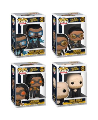 Plaster of Paris Dc Black Lightning Collectors Set, 4 Pieces