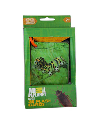 Animal Planet 3D Flash Cards Wild Animals Smart Play 