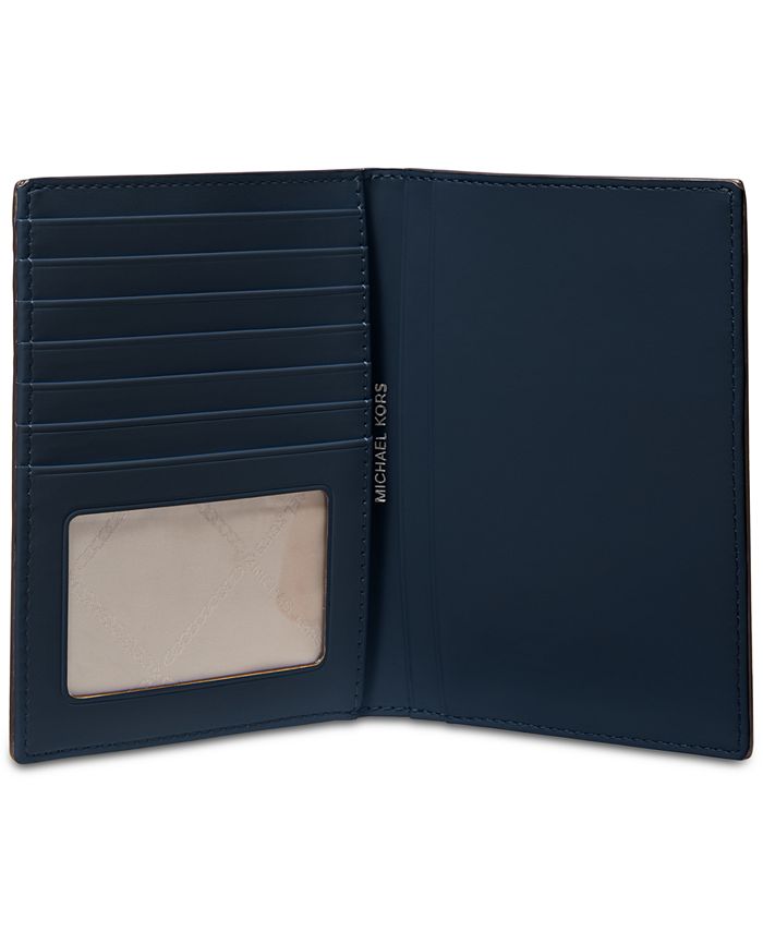 Michael Kors Signature Bedford Travel Passport Wallet - Macy's