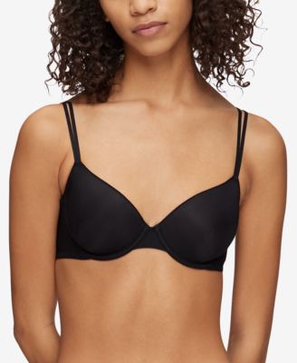 Calvin Klein Women's Sheer Marquisette Lightly Lined Demi Bra QF6068 -  Macy's