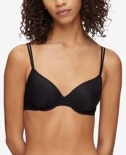 Calvin Klein Women's Plus Size Perfectly Fit Lightly Lined Full Coverage Bra  QF5383 - Macy's