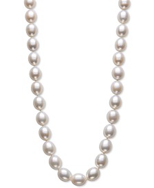 Cultured Freshwater Oval Pearl (10 -11mm) 17-1/2" Collar Necklace