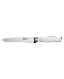 Forged Accent 5" Serrated Utility Knife with Handle