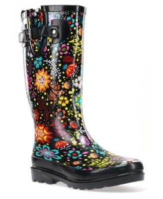 Western Chief Women's Regular Printed Tall Rubber Rain Boots