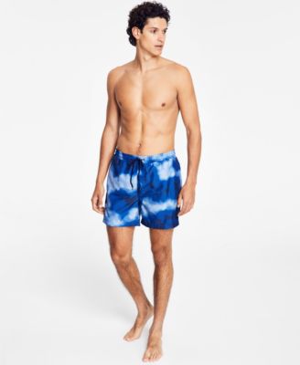 INC International Concepts - Men's Andro Abstract 5" Swim Trunks