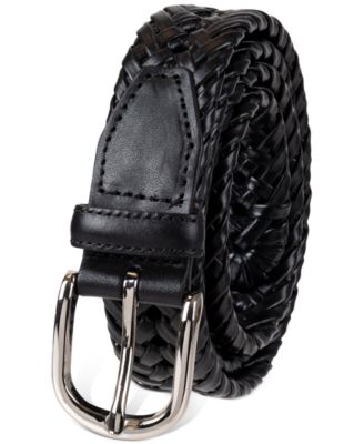 Men's Hand-Laced Braided Belt, Created for Macy's 