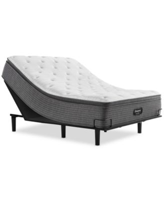 CLOSEOUT! BRS900 15.25" Plush Pillowtop Mattress Set- King