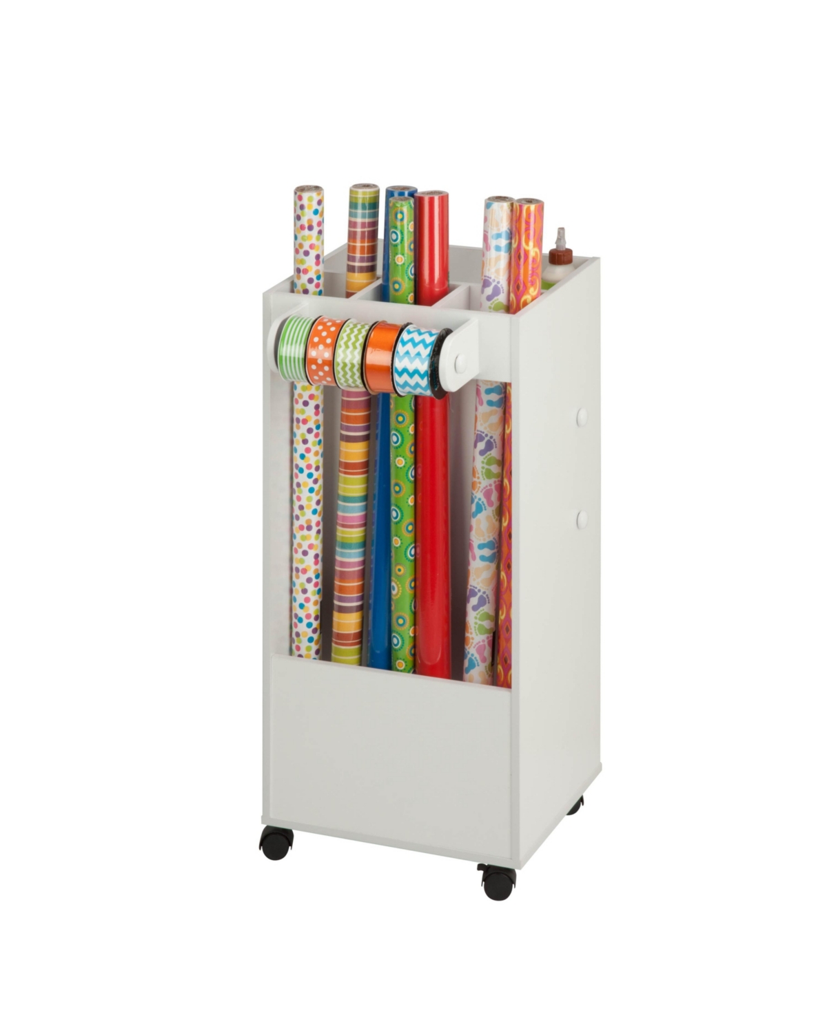 Shop Honey Can Do Craft Storage Cart With Wheels In White