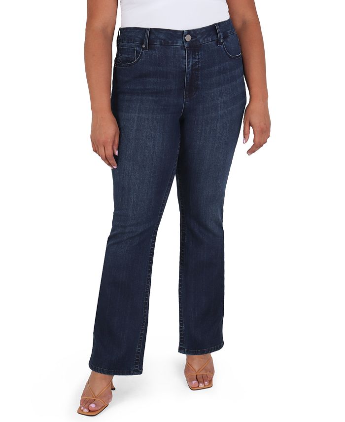 Seven7 Plus Size Tummyless Slim Boot Jeans Macy s