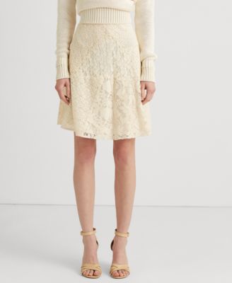 Lauren Ralph Lauren - Patchwork Lace Skirt