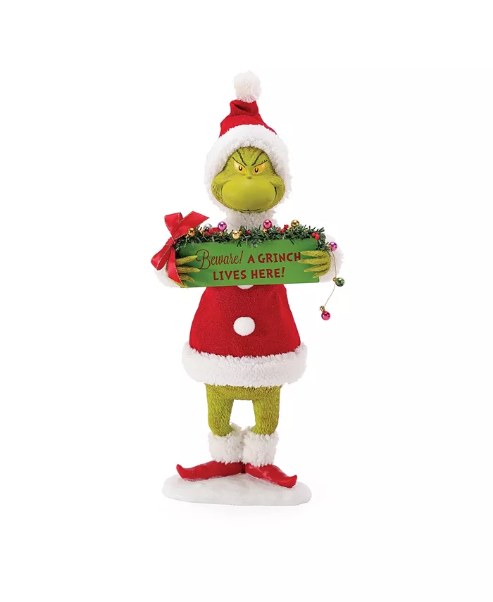 Department 56 Possible Dreams Grinch Beware Holiday Figurines