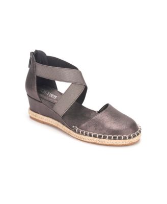Band Strappy Espadrille Wedge Sandals 