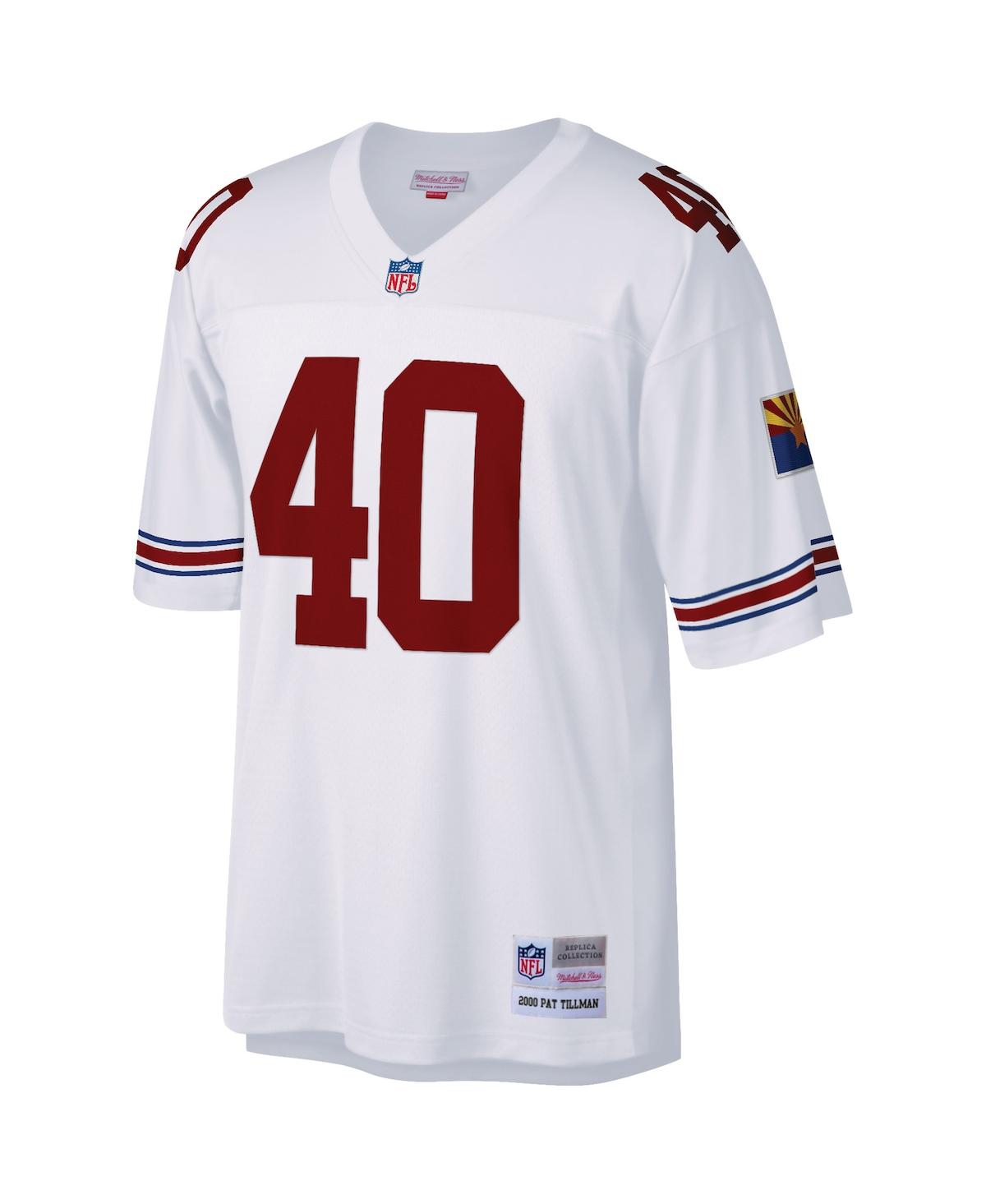 Men's Mitchell & Ness Pat TillmanArizona Cardinals Big and Tall 2000 Retired Player Replica Jersey - White