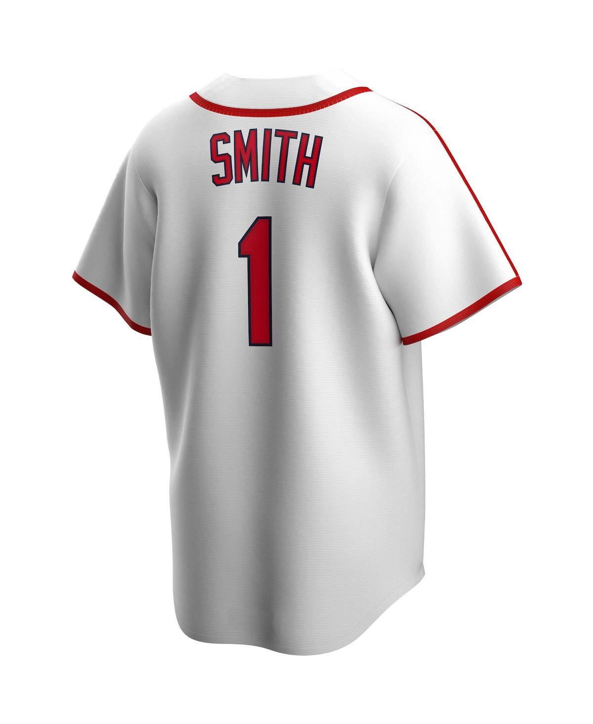 Men's Nike Ozzie SmithSt. Louis Cardinals Home Cooperstown Collection Player Jersey - White