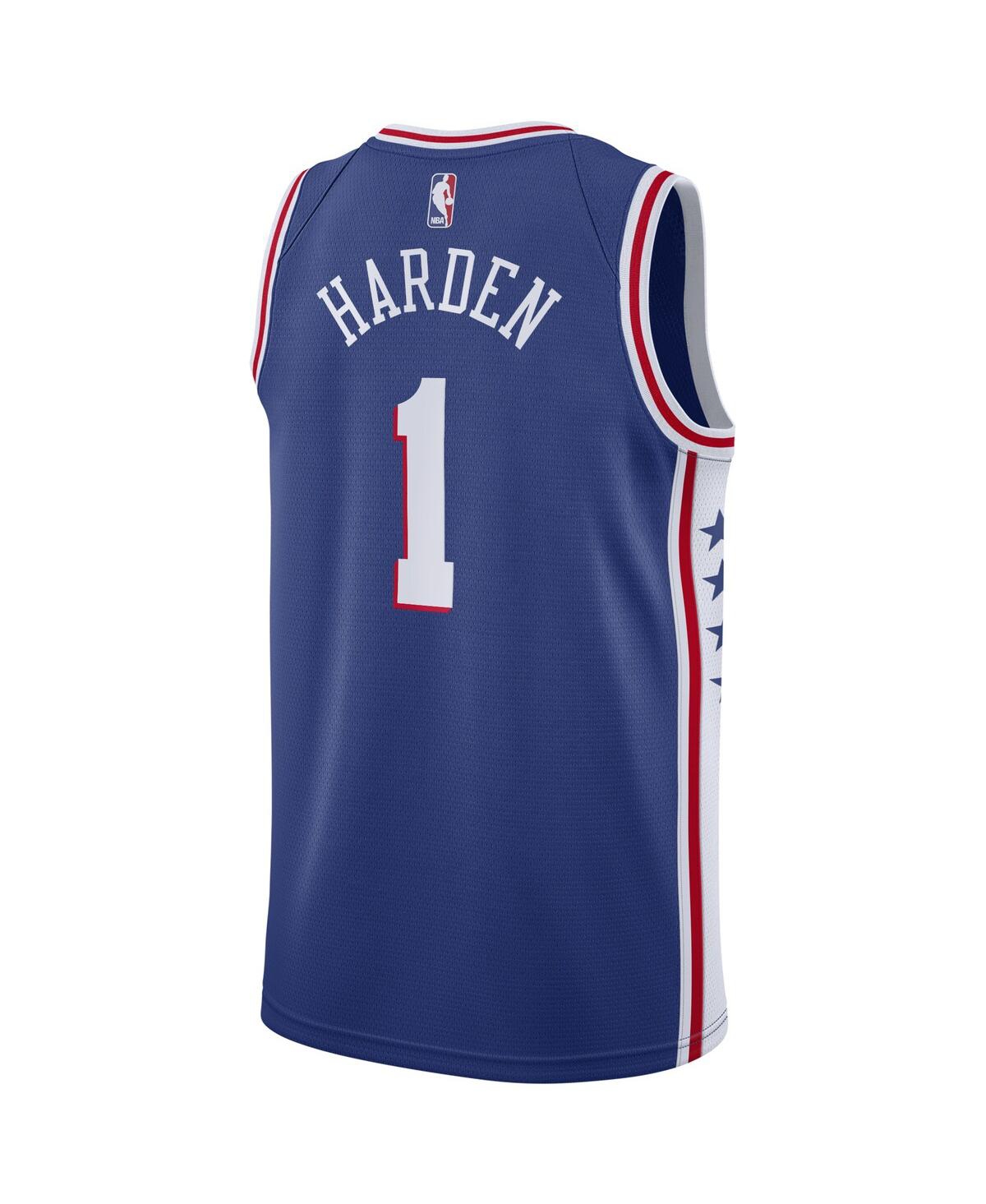 Men's Nike James HardenPhiladelphia 76ers 2021/22 Swingman Jersey - Icon Edition - Royal