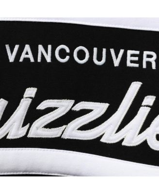 Men's Turquoise, Black Vancouver Grizzlies Head Coach Pullover Hoodie