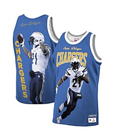 Men's Ladainian Tomlinson Powder Blue San Diego Chargers Retired Player Tank Top