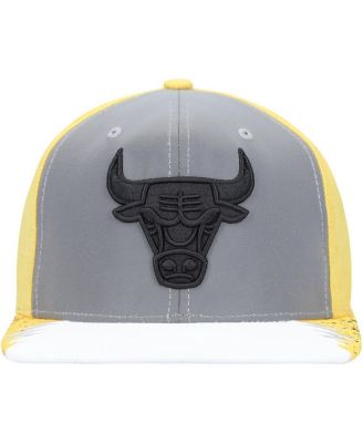 Men's Gray, Yellow Chicago Bulls Day 5 Snapback Hat