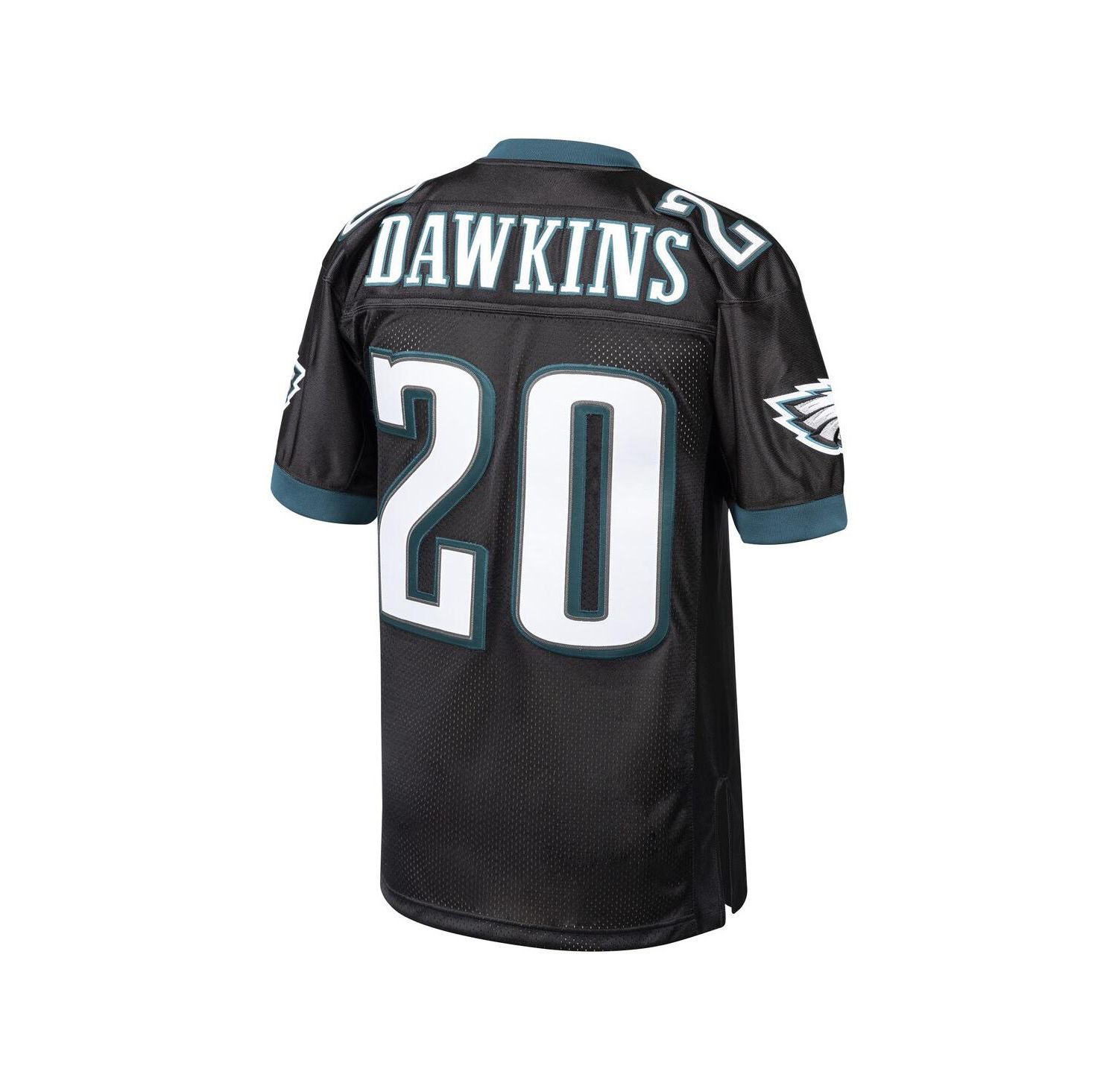 Men's Brian Dawkins Black Philadelphia Eagles 2003 Authentic Throwback Retired Player Jersey