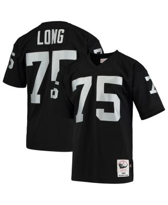 Men's Howie Long Black Las Vegas Raiders 1983 Authentic Throwback Retired Player Jersey