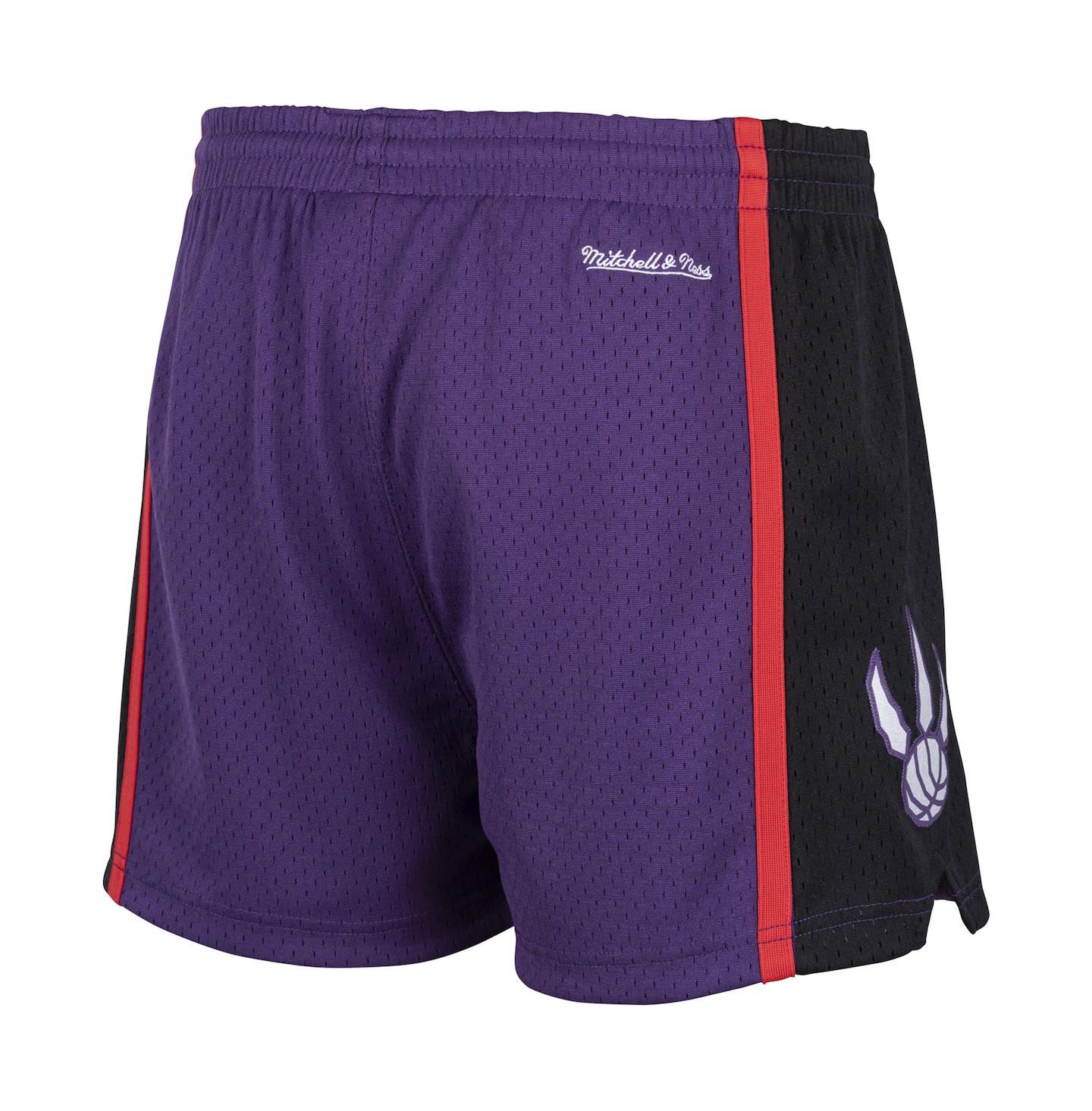 Женские шорты Mitchell & Ness Purple Toronto Raptors Jump Shot — фото 4